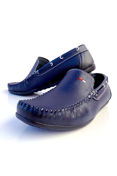 Μπλε Ανδρικά Loafers Παπούτσια